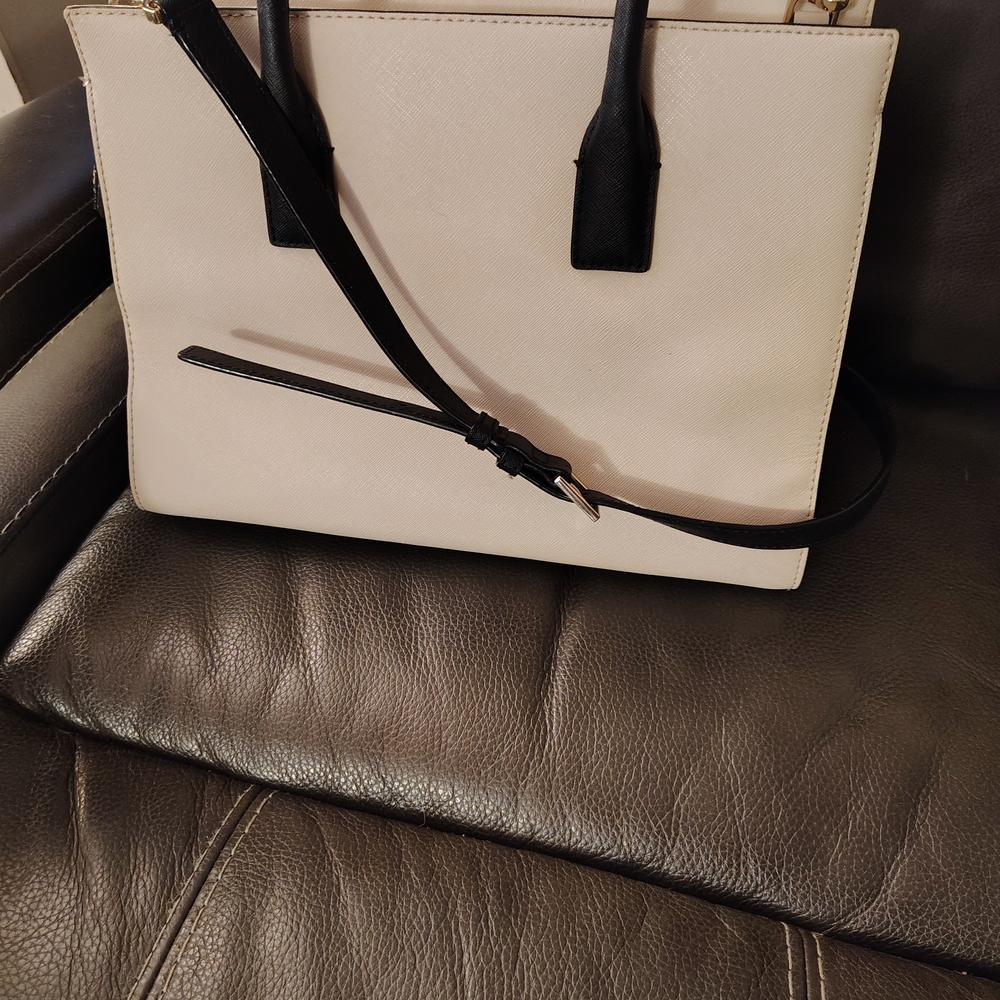 Kate Spade Black and White Satchel - Picture 6 of 16